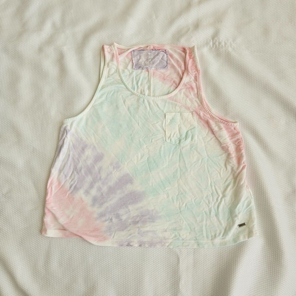 Southern Shirt Girls Tie dye tank top Medium